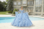 Vizcaya by Morilee Rhinestone Crystal Beaded Quince Dress 89416
