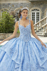 Vizcaya by Morilee Rhinestone Crystal Beaded Quince Dress 89416