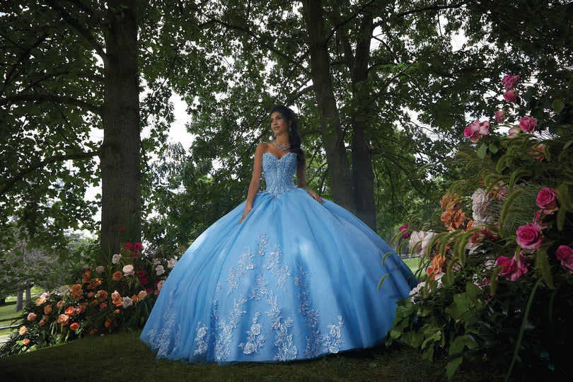 pink and blue quince dress Morilee 89437 French Blue/Pink Quinceaera Dress The Quince Of Your Dreams