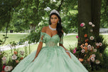 Vizcaya by Morilee Sheer Corset Quince Dress 89445