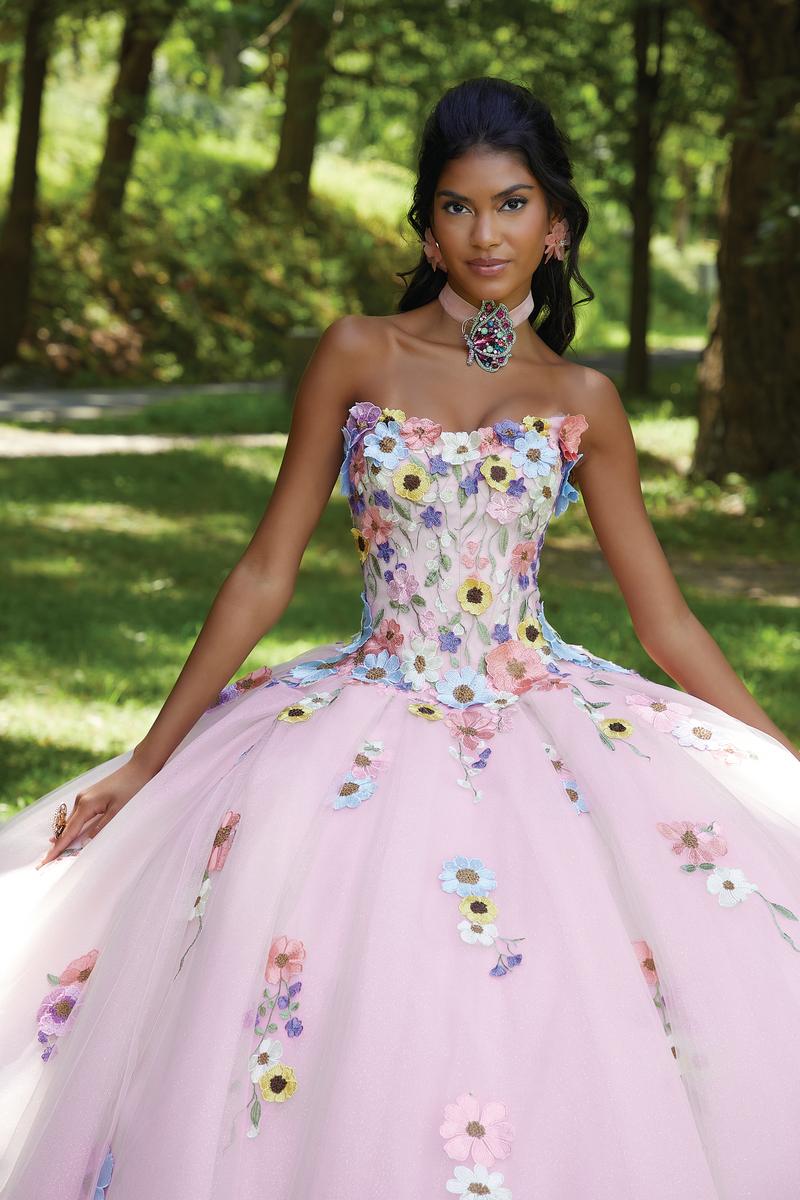Vizcaya by Morilee Floral Quince Dress 89446 Vizcaya by Morilee Floral Quince Dress 89446