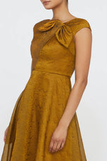 Theia "Helen" A-line Midi Dress 88114346