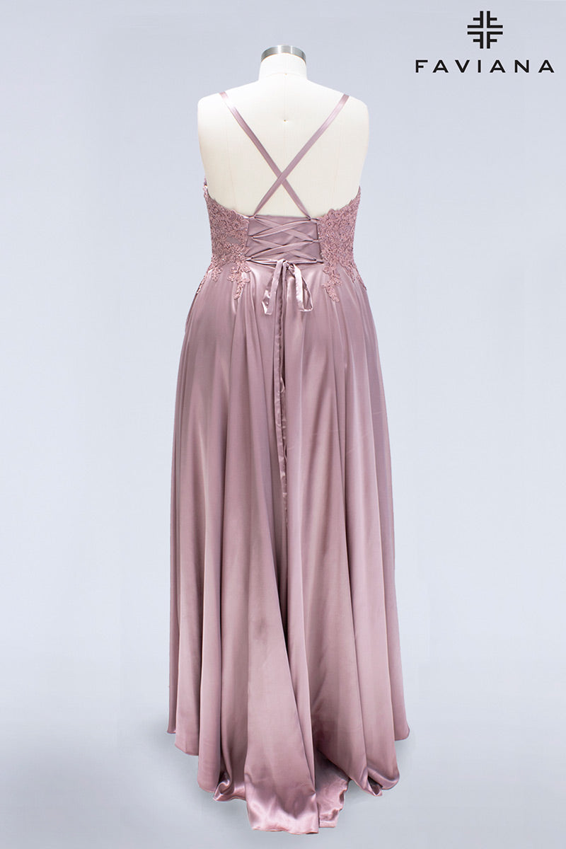 Faviana Plus Sizes Dress 9498