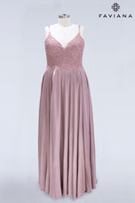 Faviana Plus Sizes Dress 9498