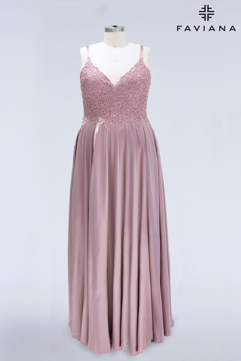 Faviana Plus Sizes Dress 9498