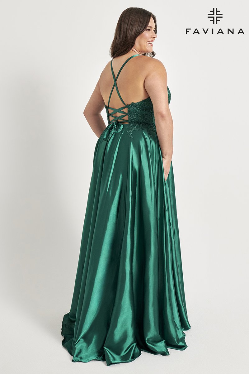 Faviana Plus Sizes Dress 9498