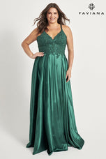 Faviana Plus Sizes Dress 9498