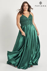 Faviana Plus Sizes Dress 9498