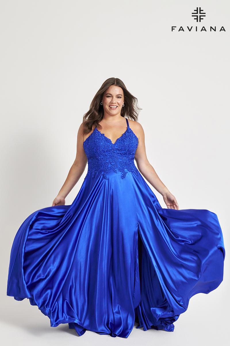 Faviana Plus Sizes Dress 9498
