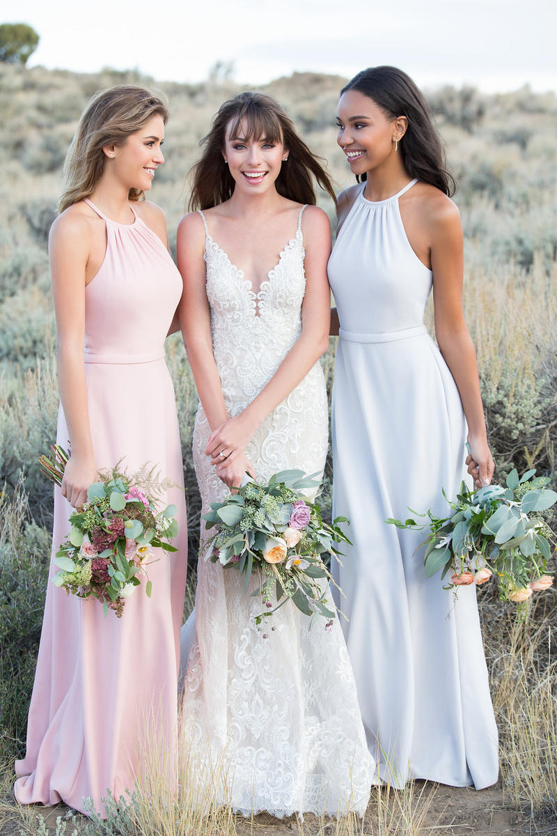 allure convertible bridesmaid dress Kennedy Blue Alexis