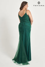 Faviana Plus Sizes Dress 9539