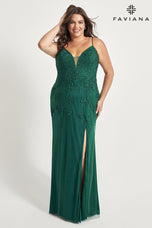 Faviana Plus Sizes Dress 9539