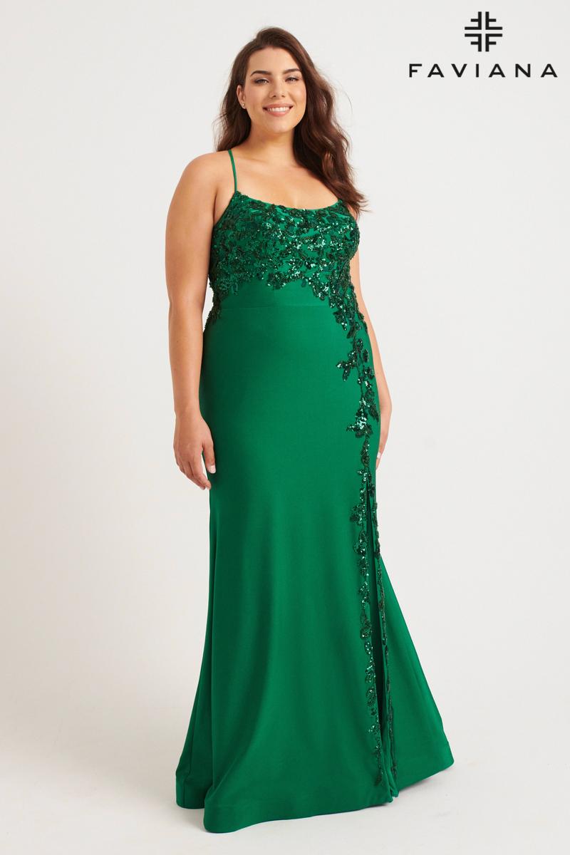 Faviana Plus Sizes Dress 9570 Faviana Plus Sizes Dress 9570