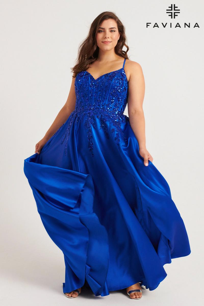 Faviana Plus Sizes Dress 9575 Faviana Plus Sizes Dress 9575