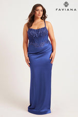 Faviana Plus Sizes Dress 9592