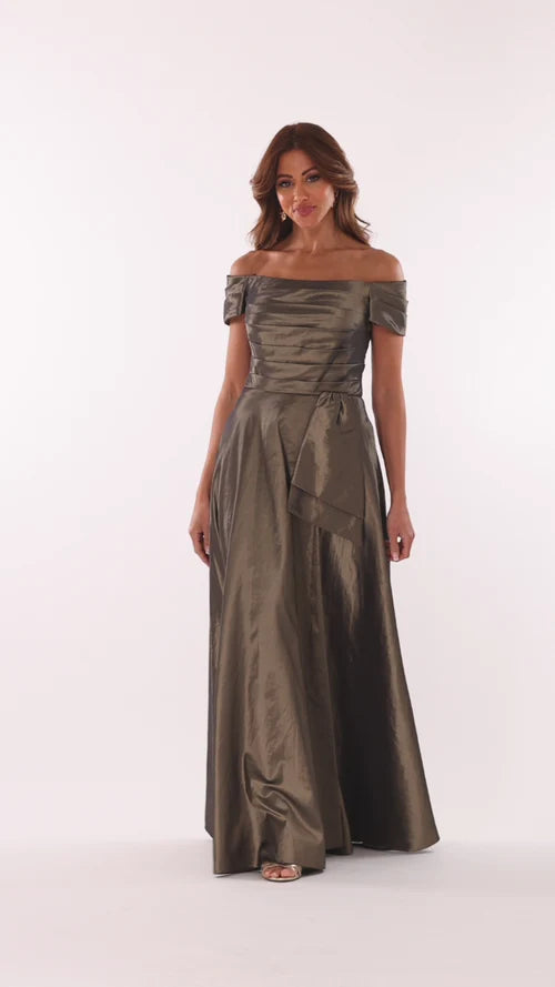 Xscape Evenings "Mildred" Taffeta Dress 6919X