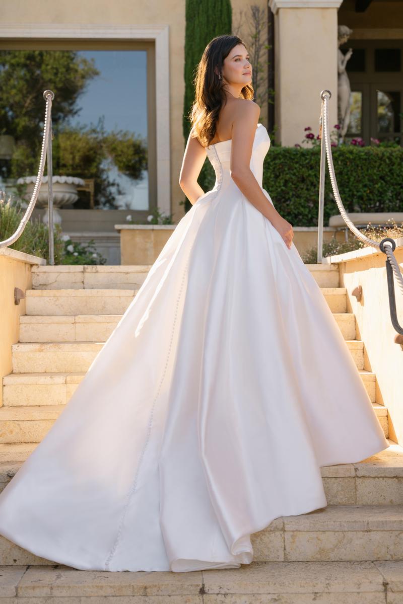 Allure Bridals A1400 Satin Jacquard Strapless Bridal Gown Allure Bridals A1400 Satin Jacquard Strapless Bridal Gown