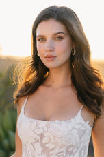 Allure Bridals A1403 Square Neck Romantic Floral bridal Gown