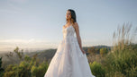 Allure Bridals A1403 Square Neck Romantic Floral bridal Gown