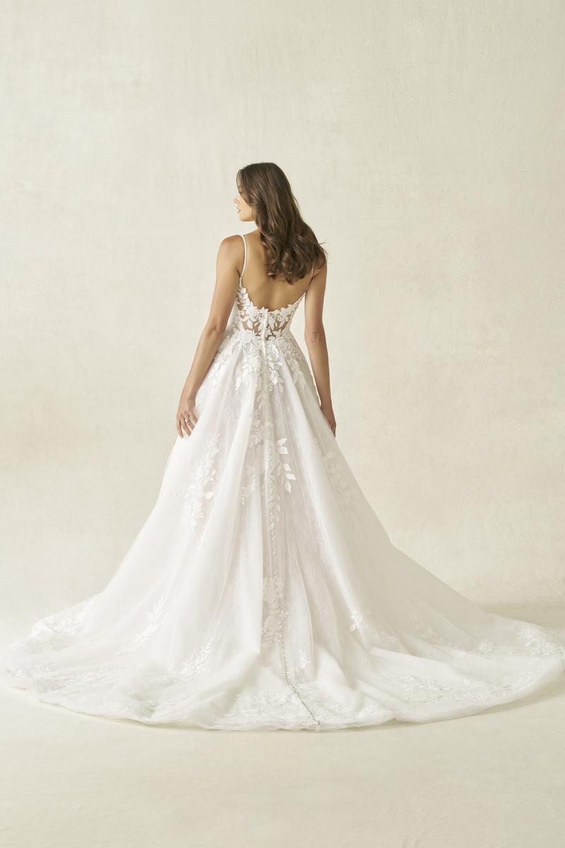 Allure Bridals A1403 Square Neck Romantic Floral bridal Gown