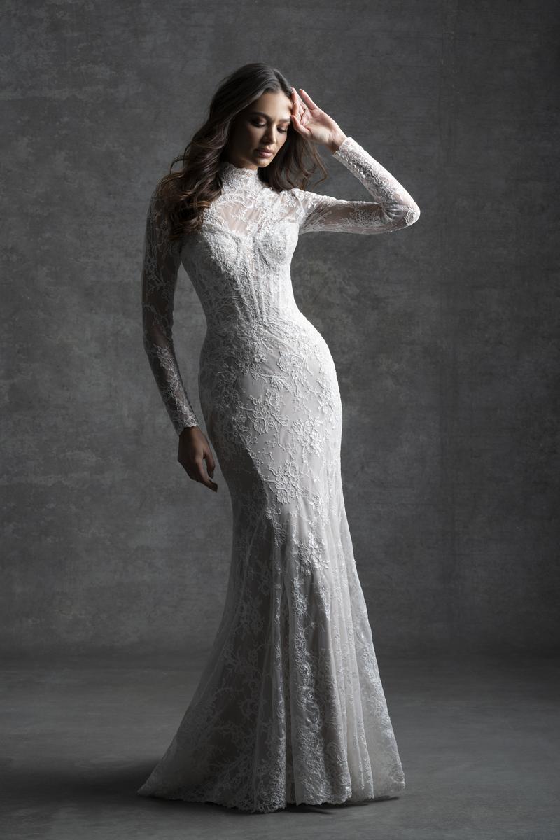 Allure Bridals Couture Fit and Flare Wedding Dress C749 Allure Bridals Couture Fit and Flare Wedding Dress C749