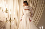 Allure Couture C807 Strapless Lace Ballgown Bridal Gown