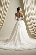 Allure Couture C807 Strapless Lace Ballgown Bridal Gown