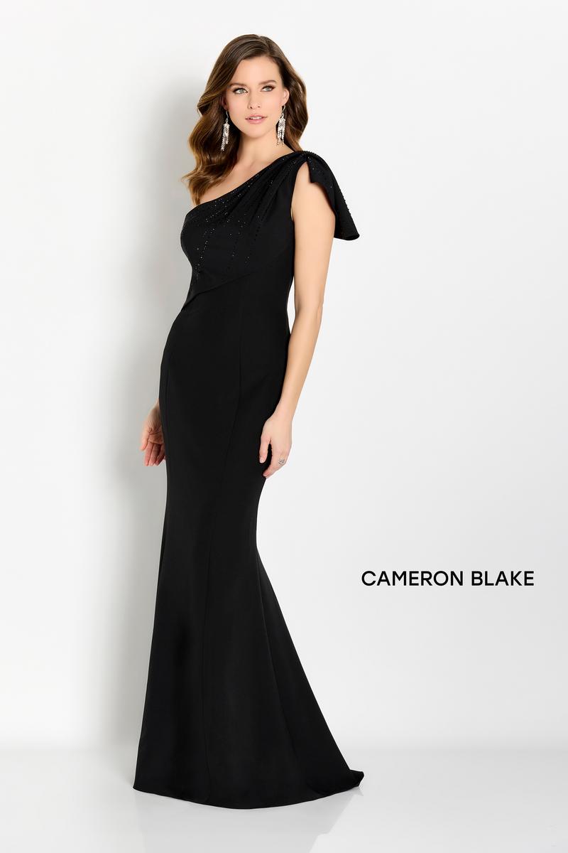 Cameron Blake One Shoulder Evening Dress CB752 Cameron Blake One Shoulder Evening Dress CB752