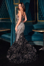 Ladivine Strapless Mermaid Dress CC2488