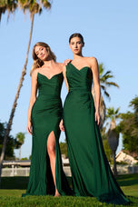 Ladivine Strapless Fitted Long Dress CD791