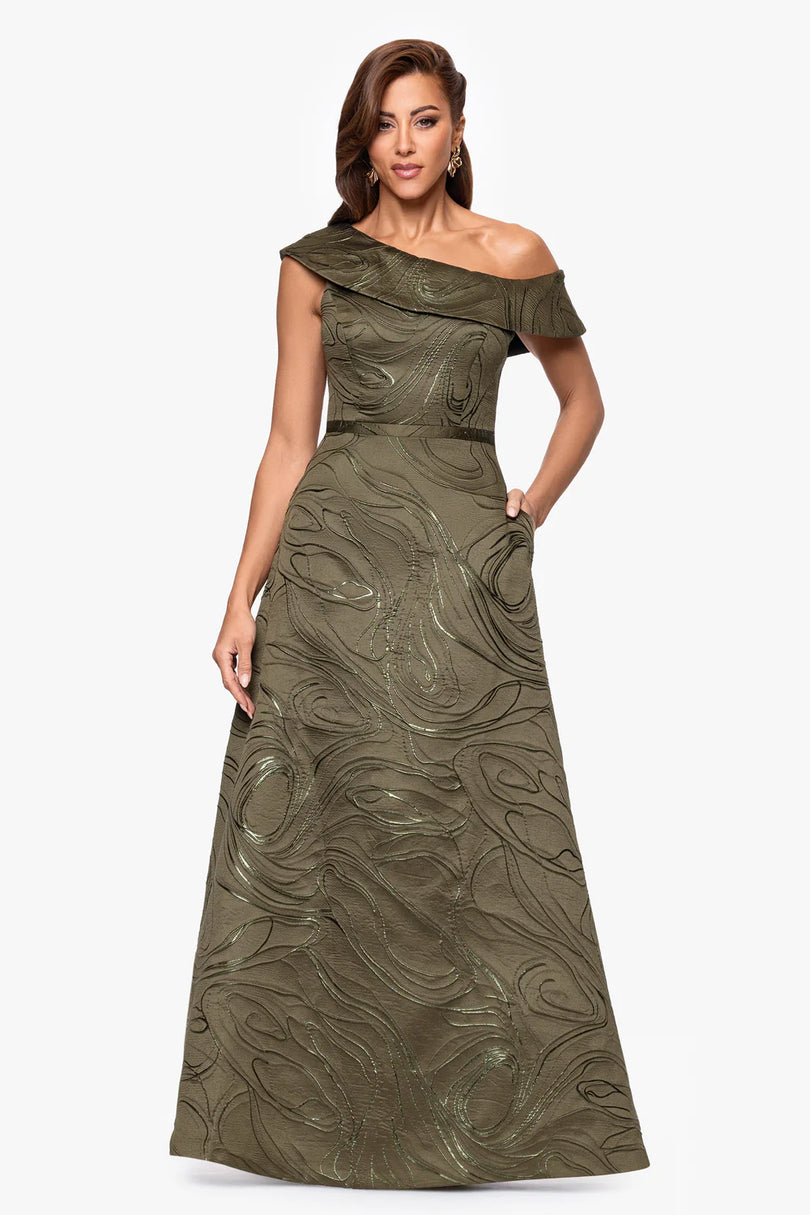 cold shoulder a line dress Beaded Short Cold Shoulder Dress by Poly USA 9238 main image 1
