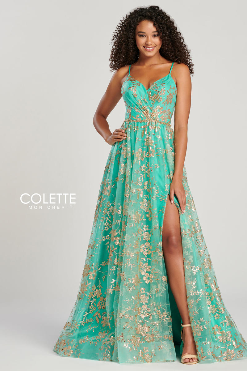 colette open back a line dress cl12006 Colette by Daphne CL6161 Prom Dress