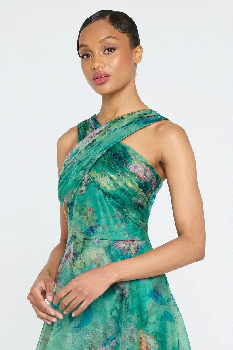 Theia "Luana" High Low Gown 88114106