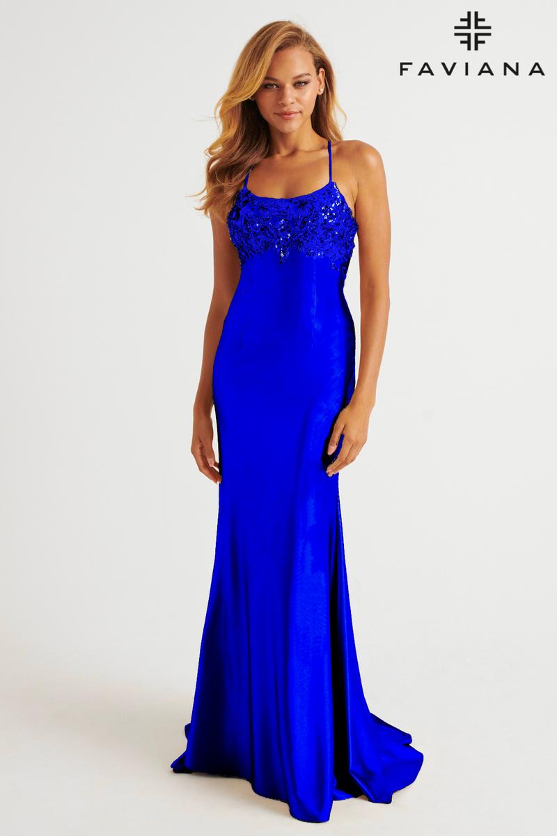 satin sequin bust dress Strappy Cut Out Sequin Bust Mini Dress In Blue Satin | EGO US