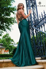 Faviana Satin Halter Prom Dress E11214