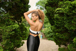 Faviana Satin Color Block Prom Dress E11459