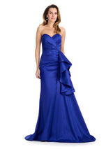 ASHLEYlauren Strapless Taffeta Evening Dress E12118