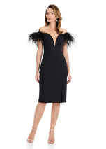 ASHLEYlauren One Shouder Cocktail Dress E4961