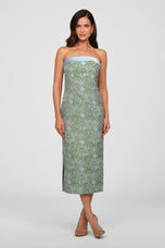 Kay Unger "Deborah" Tea Length Dress 55116319