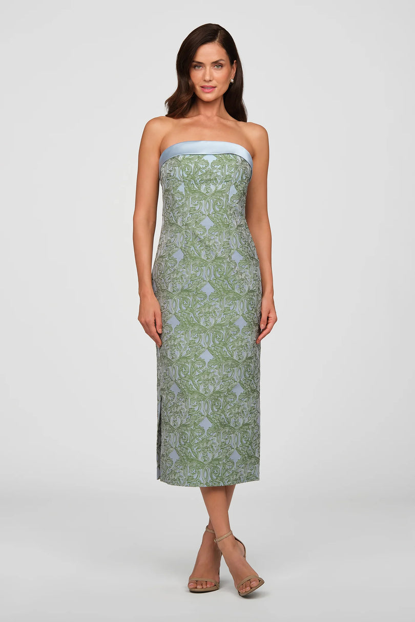 Kay Unger "Deborah" Tea Length Dress 55116319