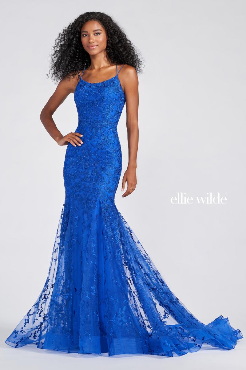 Ellie Wilde Fit and Flare Prom Dress EW122032 Ellie Wilde Fit and Flare Prom Dress EW122032