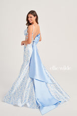 Ellie Wilde Fitted Mermaid Prom Dress EW35033