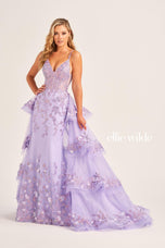 Ellie Wilde Fit and Flare Prom Dress EW35045