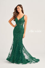 Ellie WIlde Fit and Flare Prom Dress EW35071