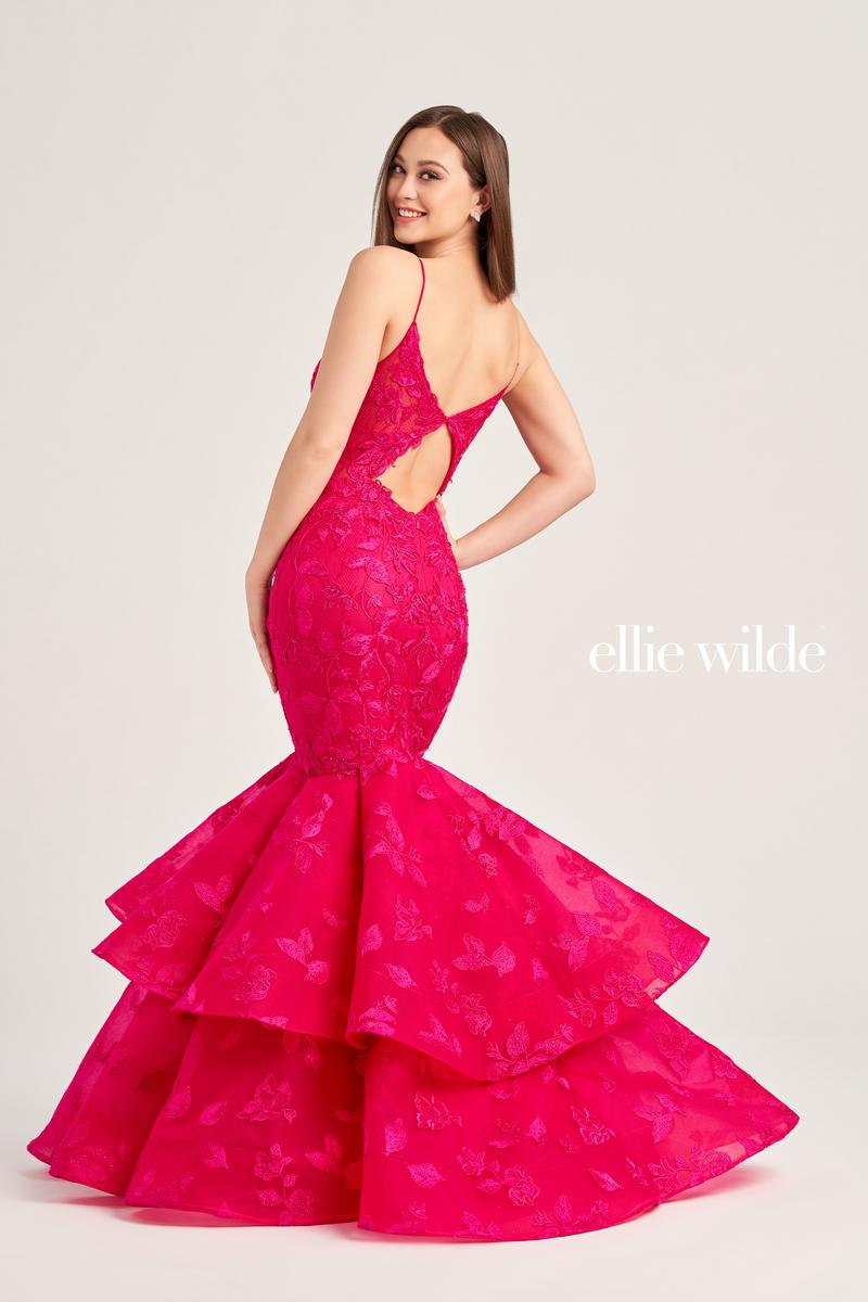 Ellie Wilde Lace Mermaid Prom Dress EW35092