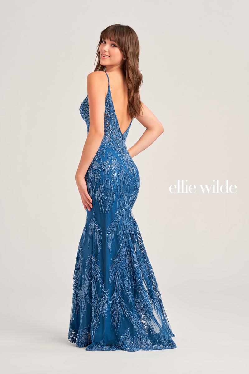 Ellie Wilde Fit and Flare Prom Dress EW35095