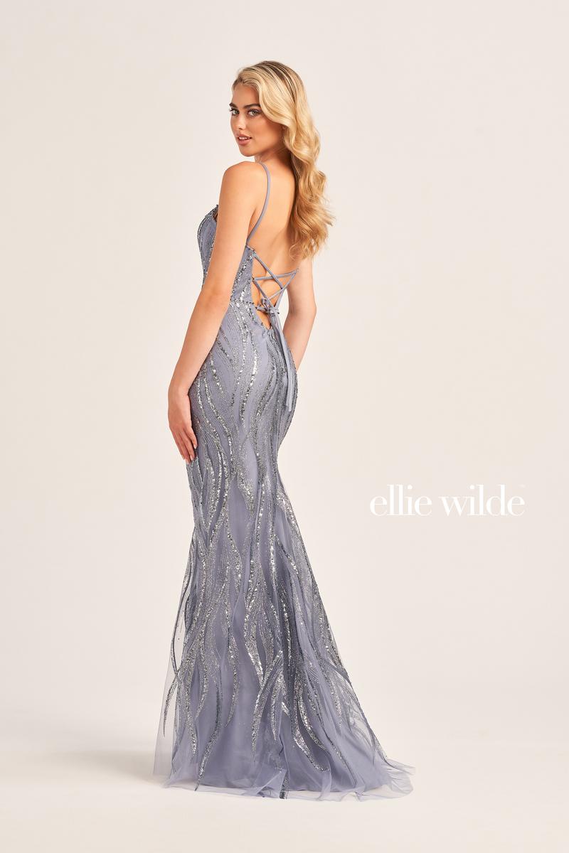 Ellie Wilde Fitted Prom Dress EW35112