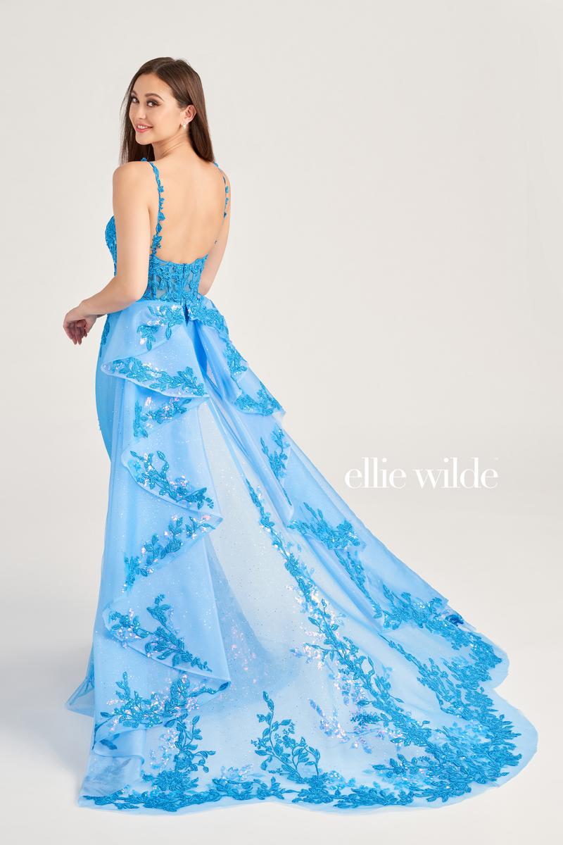 Ellie Wilde Fitted Corset Prom Dress EW35207