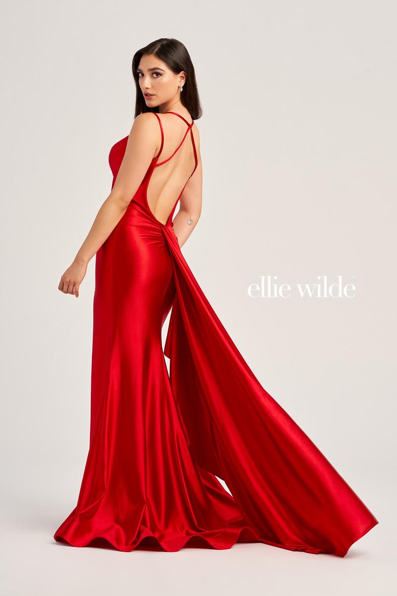 Ellie Wilde Fitted Corset Prom Dress EW35212