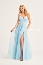 Ellie Wilde A-Line Lace Prom Dress EW35233